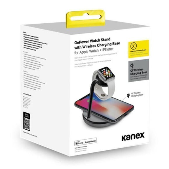 Kanex GoPower Stand For Apple Watch + Wireless Charging For iPhone - Picture 6 of 8